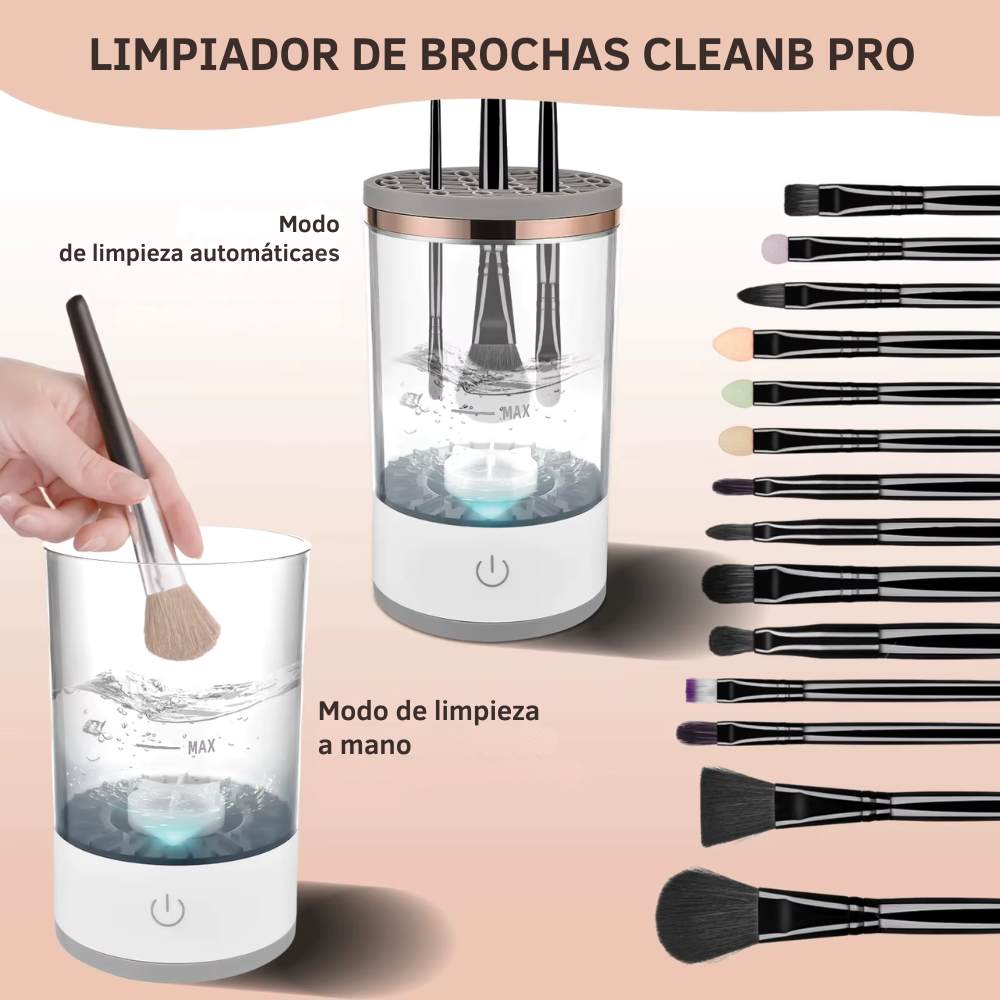 CleanB™ MAQUINA DE LIMPIEZA AUTOMATICA DE BROCHA