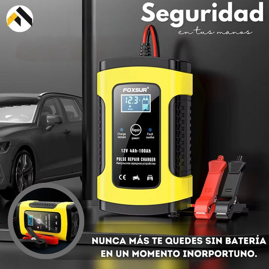 AutoZap™ CARGADOR DE BATERIA AUTO MOTO 12V