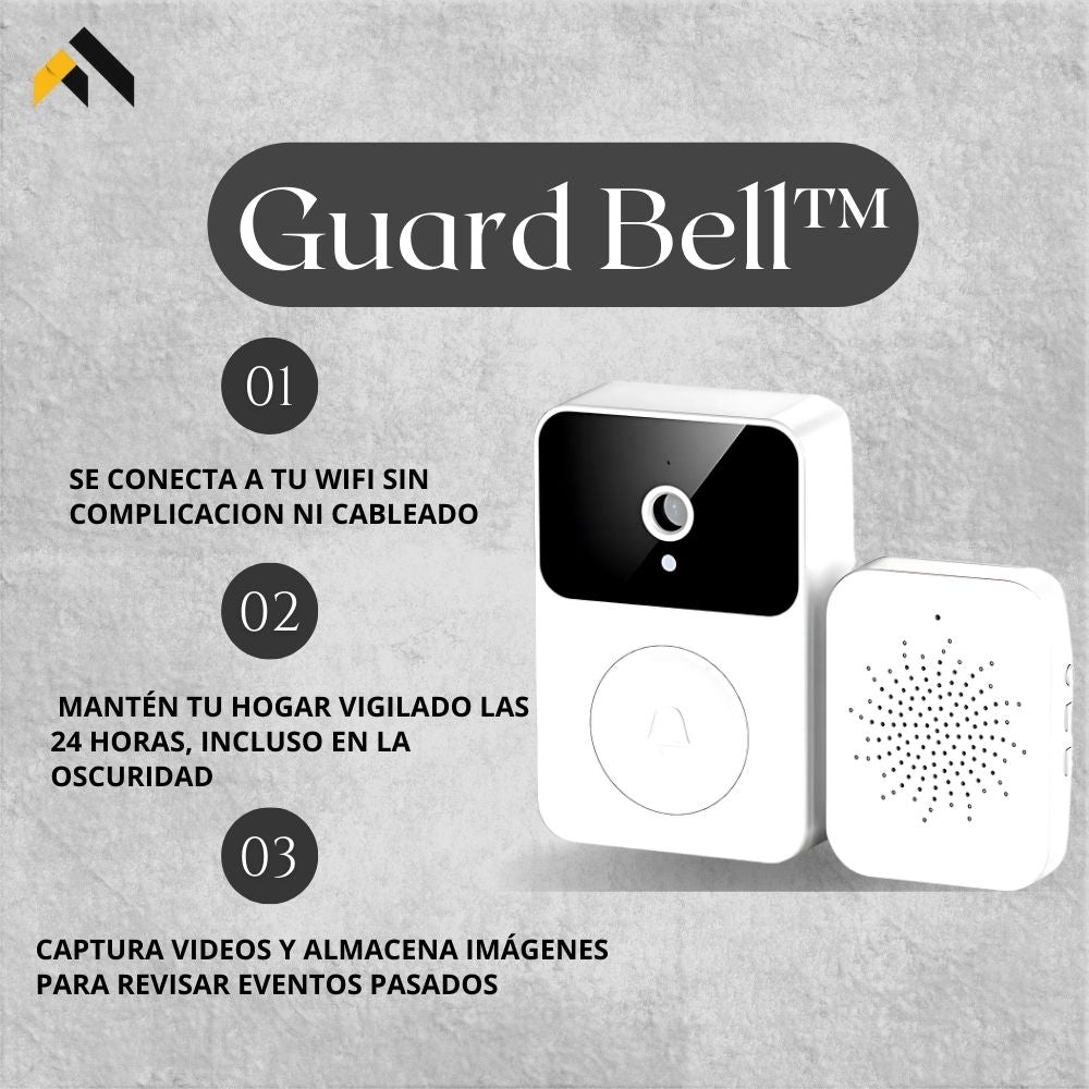 GuardBell™ TIMBRE INTELIGENTE CON WIFI