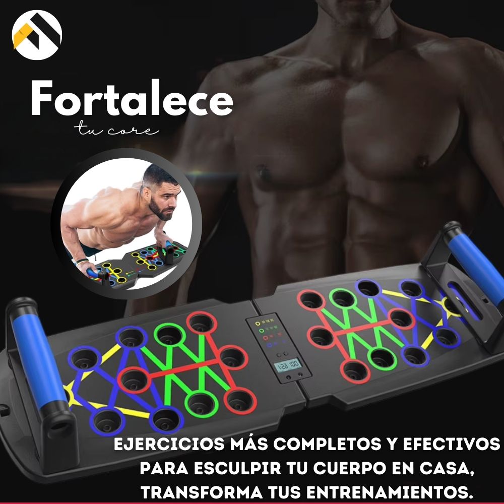 PushNGo™ SOPORTE PUSH UP BOARD MULTIFUNCIONAL